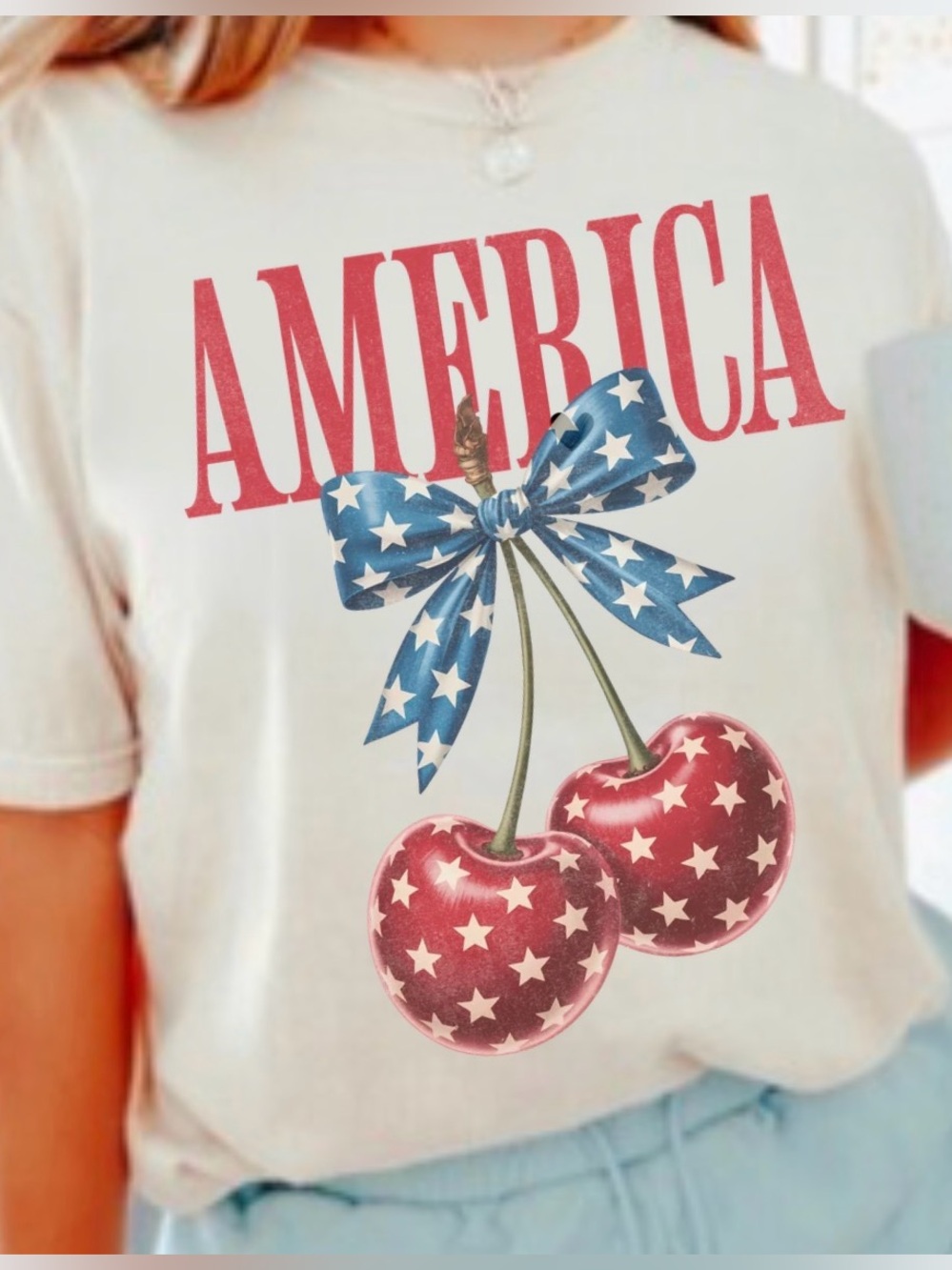 NEW Comfort Colors America Graphic Tee, Oversized Shirt